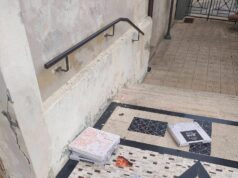 Rifiuti sul sagrato della Chiesa San Giuseppe di Oliveri: l’amarezza di Don Di Bella