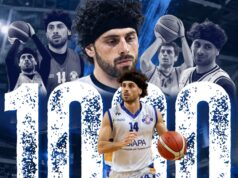 Capitan Carlo Stella festeggia i 1000 punti in maglia Nova